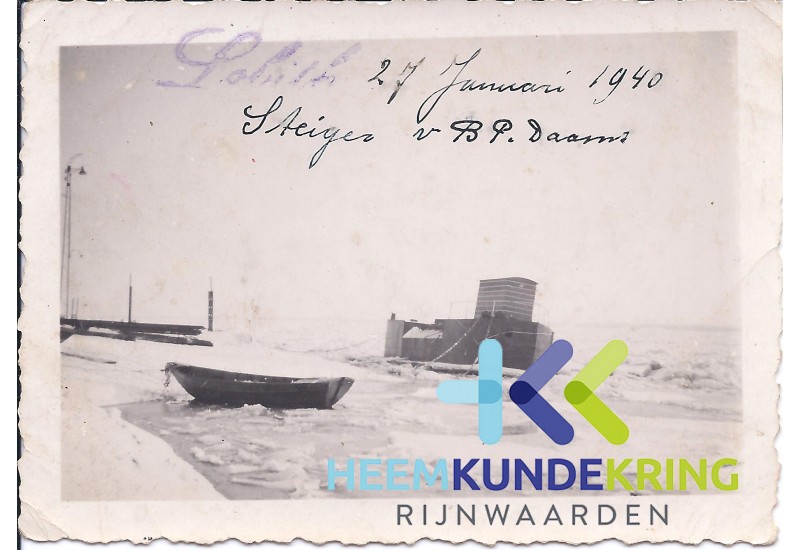 IJsgang op de Rijn 1940 Coll. N. Peperkamp 27 jan. F0000011